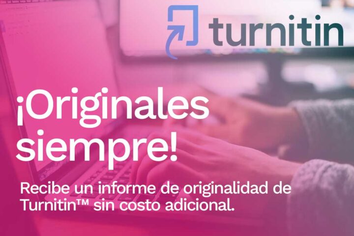 La herramienta vital: Informes de originalidad de Turnitin